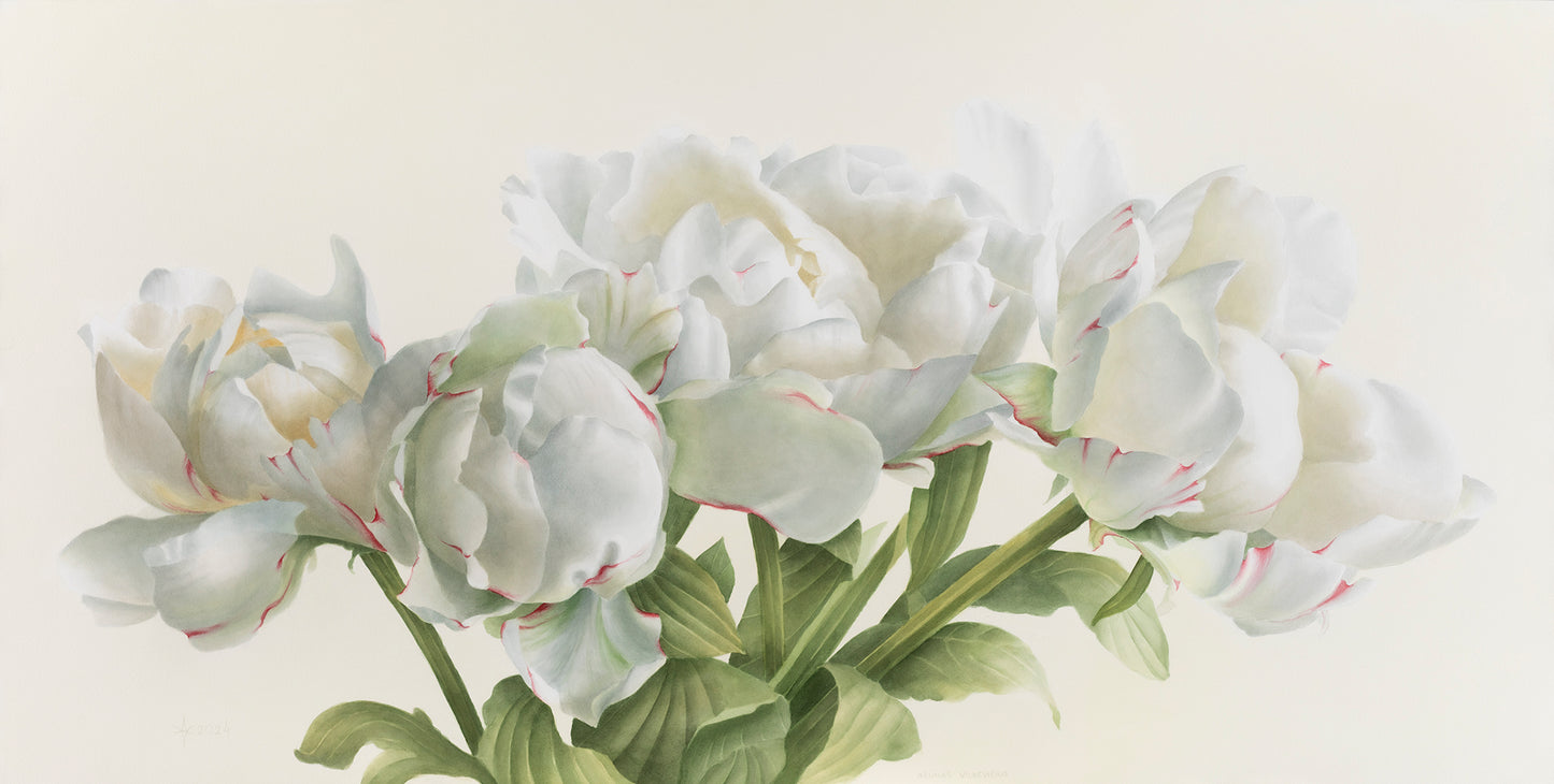 Elegancijos žiedlapiai (Reprodukcija/Printas)