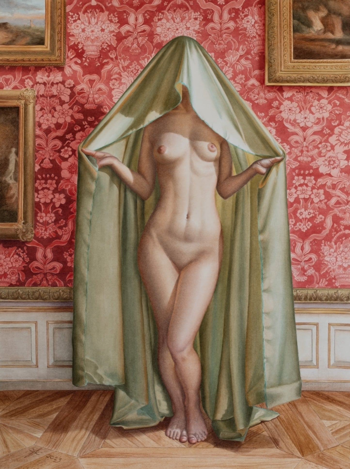 Reborn from a painting